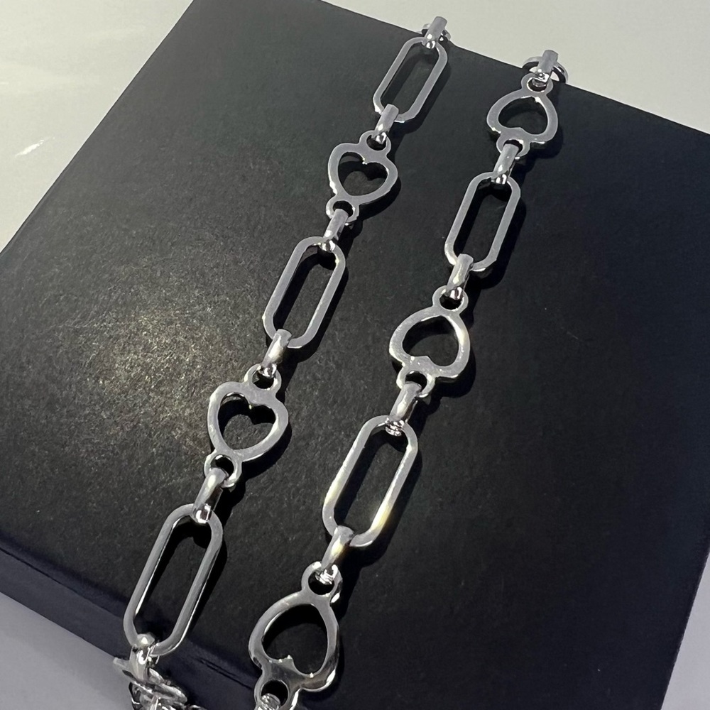 Heart Paperclip Necklace